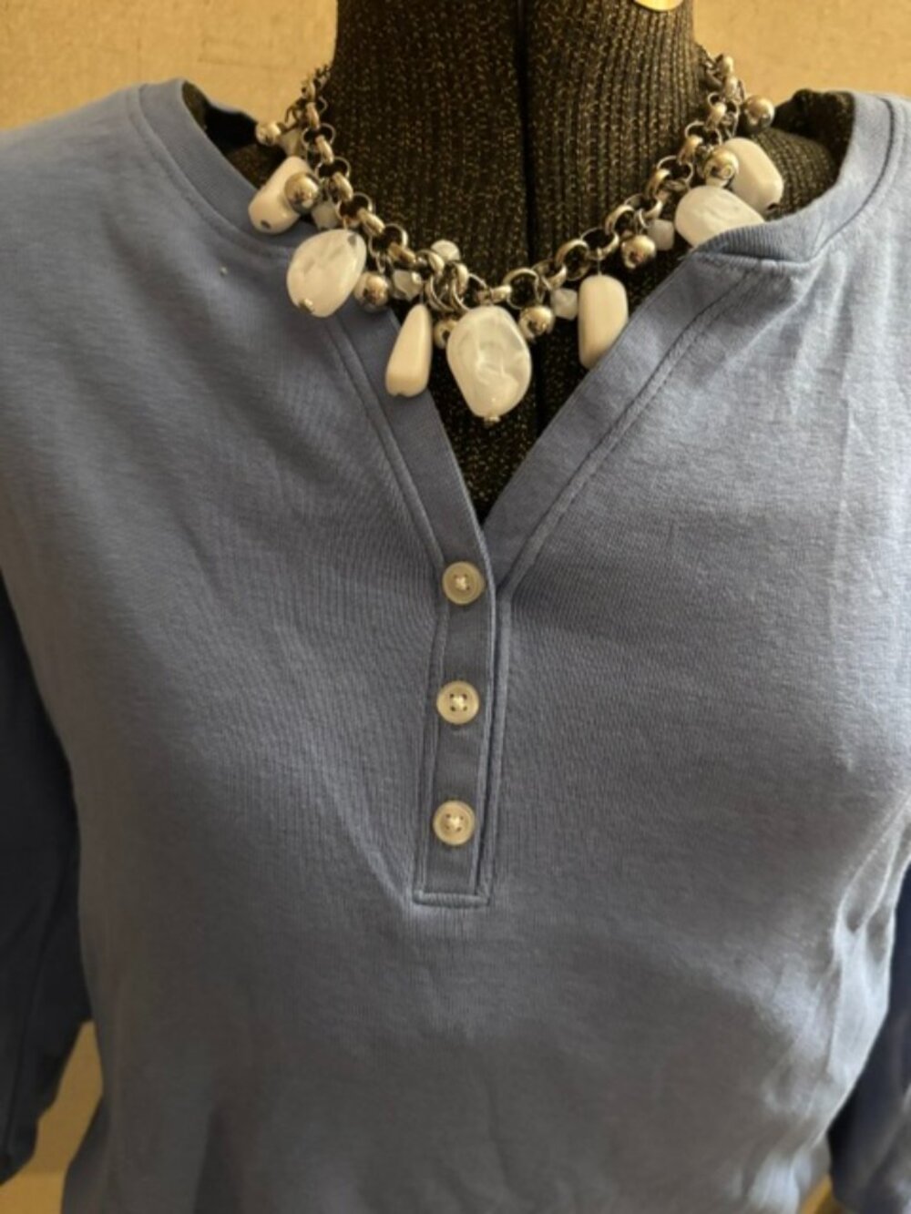 Paparazzi Grand Crayon Grotto White Necklace With Matching Earrings..1J2-12